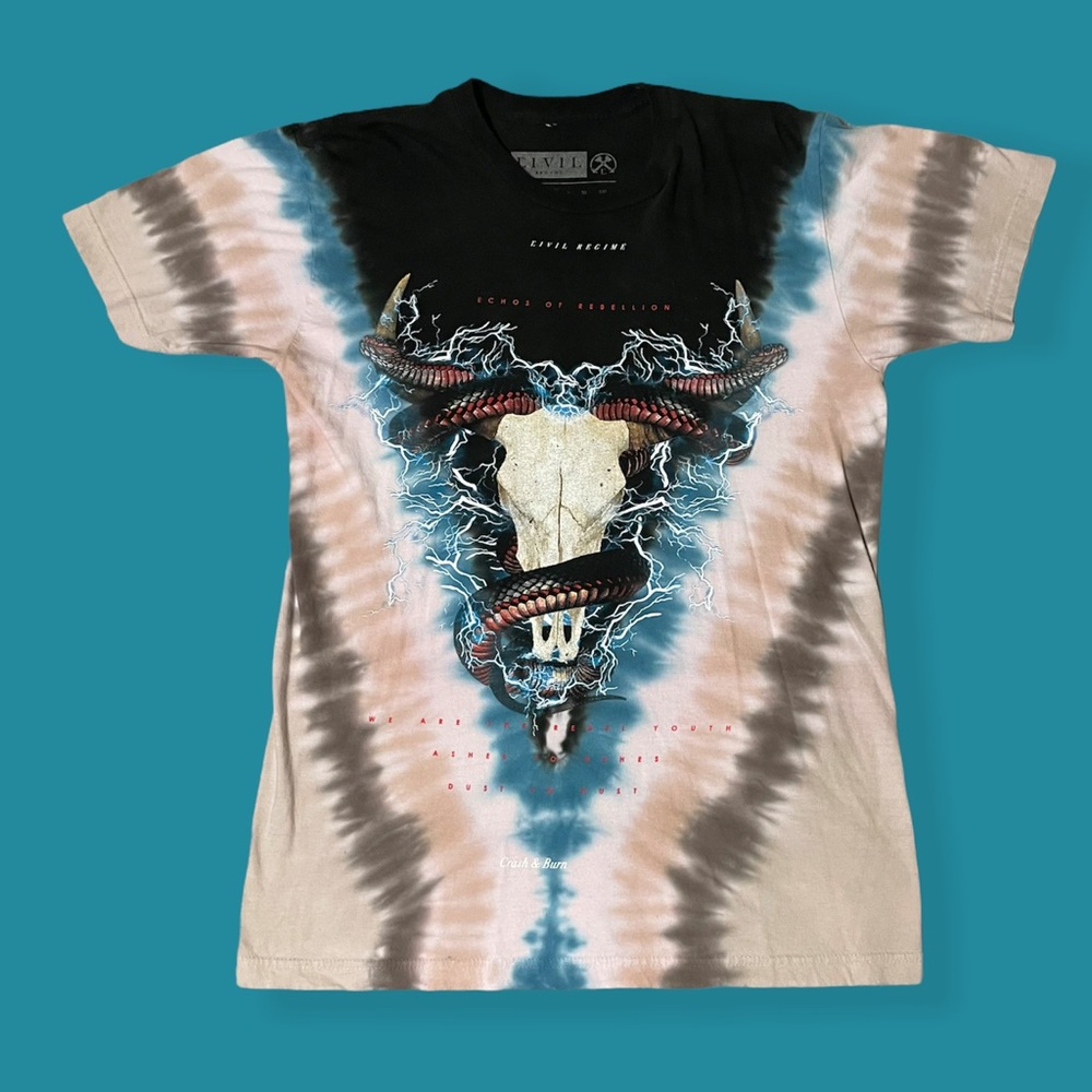 Civil Regime Tie Dye Shirt Multicolored